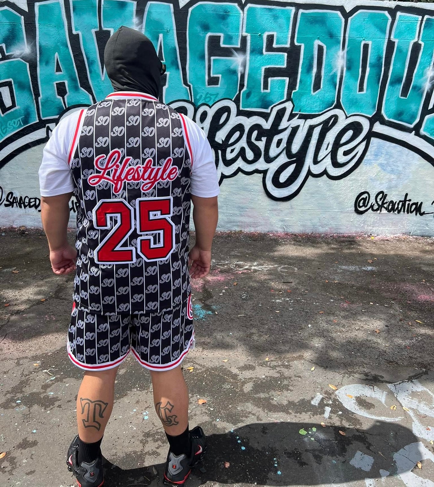 Savagedout - red basketball sets