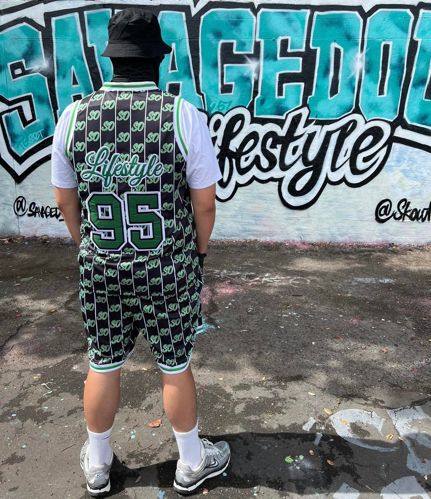 Savagedout - green basketball sets