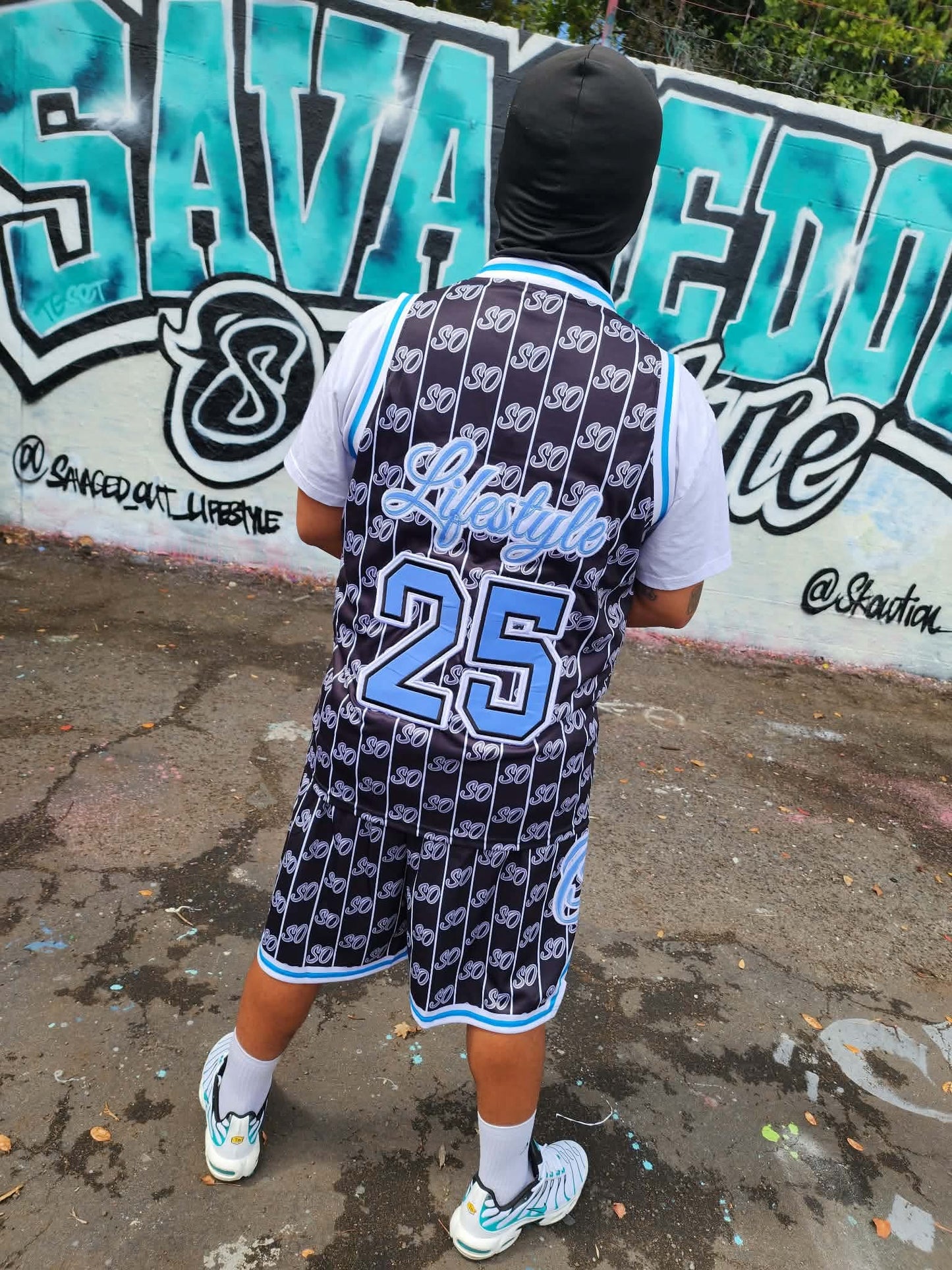 Savagedout - blue basketball sets