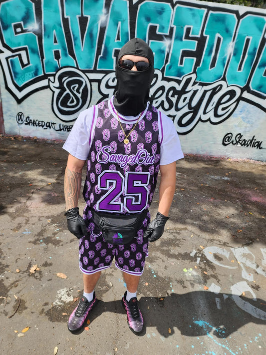 Savagedout - purple basketball sets