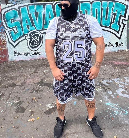 Savagedout - grey basketball sets
