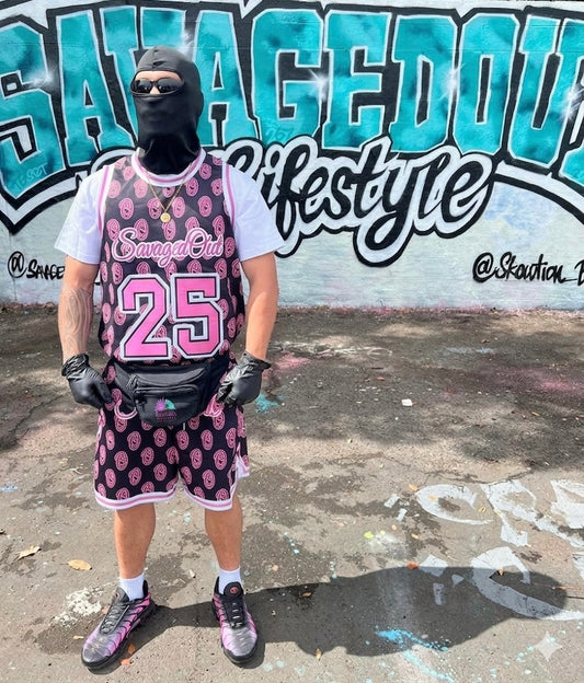 Savagedout - pink basketball set